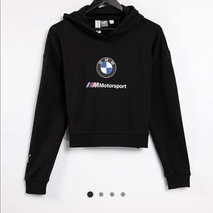 Cropped BMW hoodie